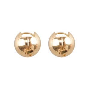 Womens Versatile Minimalist Round-pearl Earrings With A Premium, Sophisticated Vibe