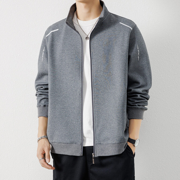 Men’s Cardigan Jacket Sports Casual Top