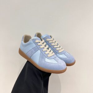 New Womens Versatile Korean-style Retro Patchwork Flat Shoes With A Round Toe And Lace-up Design