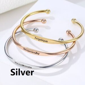 Personalized DIY Family Name Inscription Bracelet