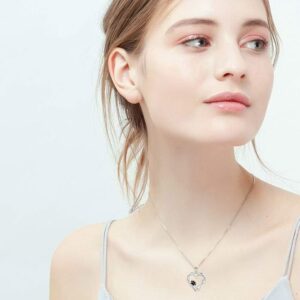 Versatile Simple Heart-Shaped Pendant Necklace For Pet Lovers