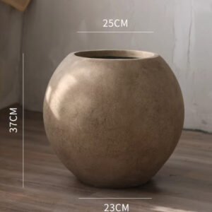 Plant Landing Round Large Flower Pot Decorative Vase