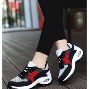 Womens Breathable Mesh Air-Cushioned Sneakers