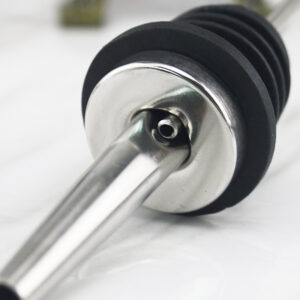 Stainless Steel Spout Pourer With High Lid