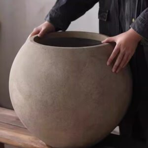 Plant Landing Round Large Flower Pot Decorative Vase