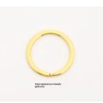 Double-layer Color-preserving Hang-plated Key Ring Hook