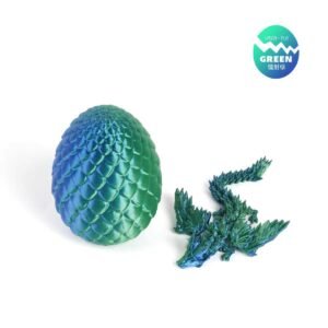 3D-printed Luminous Crystal Pterosaur Toy Ornament