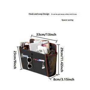 Wall-Mounted Fabric Storage Organizer For RV Door Perfect For Tidying Up Small Items In Your RV
