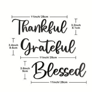 3-Piece Give Thanks' Scripture Wall Art Set