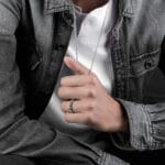 Vintage Distressed-style Personalized Skull Ring