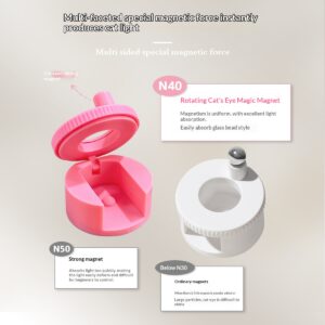 High-magnetic Fast-attaching Wide-beam Glass Bead Cat-eye Magnet