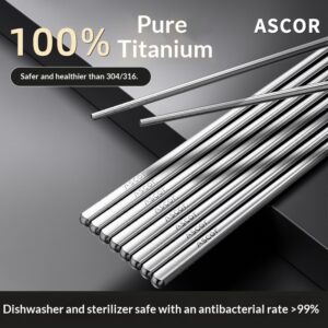 Pure Titanium Chopsticks For Home Useluxury On A Budget