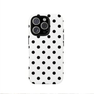 Creative And Minimalist Polka-dot Silicone Protective Case