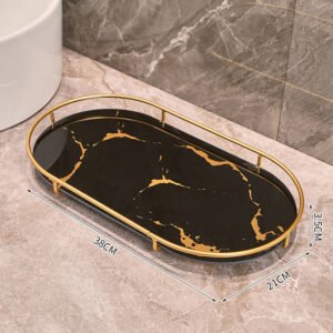 Light-luxury Bathroom Shelf Tray