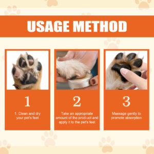 Yegbong Pet Moisturizing Paw Balm Suitable For Cats And Dogs, Protects And Moisturizes Paw Pads
