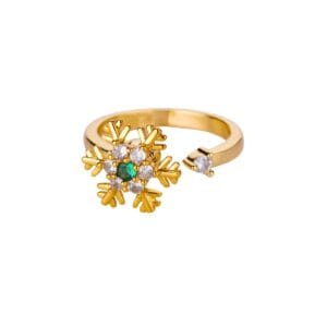 Womens Versatile Creative Ring With A Rotating Design