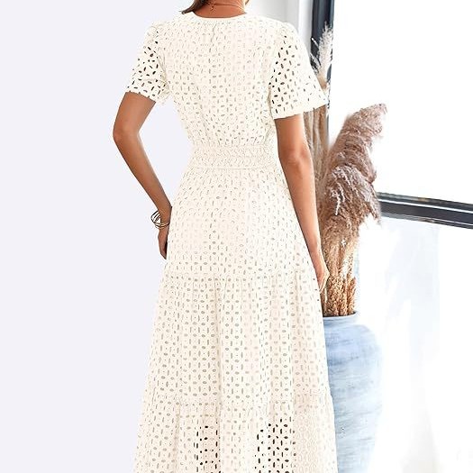 Women's Long Flowing Beach Vacation Dress - Image 5