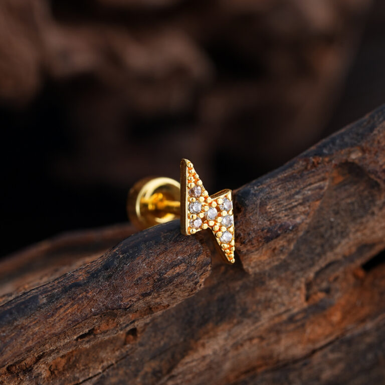 Minimalist Micro-Set Zircon Ear Cuffs