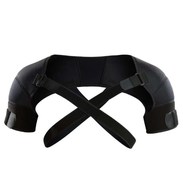 Adjustable Cross Shoulder For Back Pain Relief Featuring Dual Straps And Dual Shoulder Supports