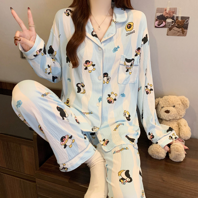 High-value Korean-style Wrinkled Fabric Womens Suit - Image 21