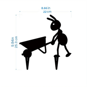 Purrfectly Chic Gothic Black Cat Metal Garden Statue