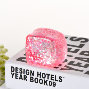 Big Ice Cube Molasses Squeeze Toy Slow Rebound Stress Relief Ball