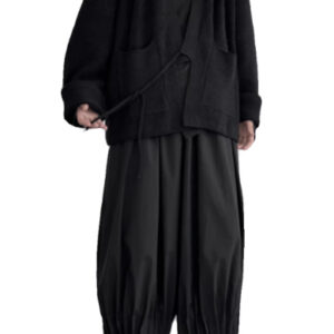 Small Niche Yamamoto Japanese Style Dark Style Loose Sweater Cardigan For Women