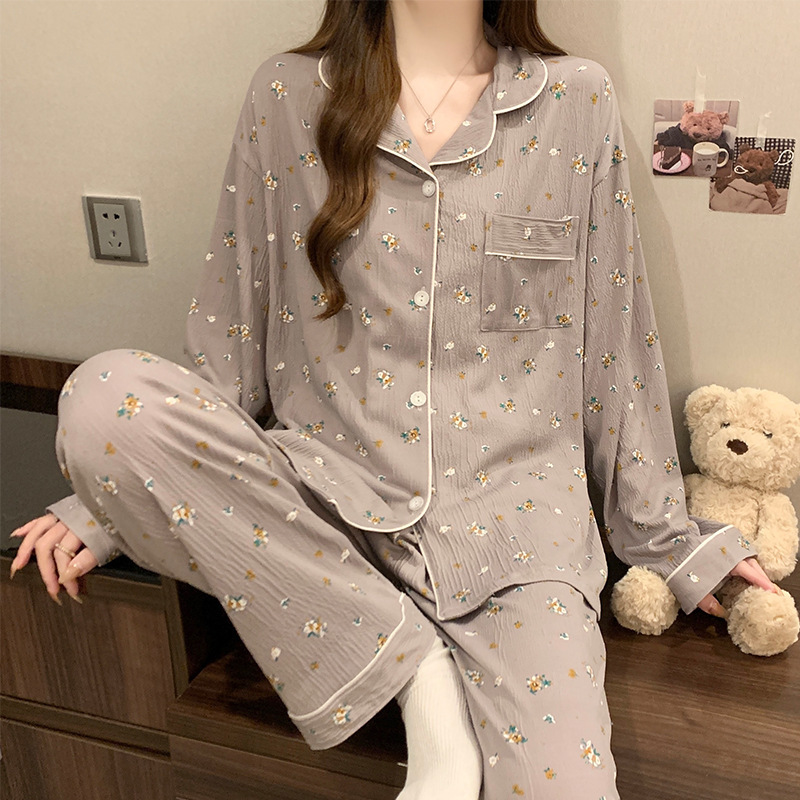 High-value Korean-style Wrinkled Fabric Womens Suit - Image 28
