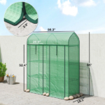 Garden Bed With Mini Greenhouse
