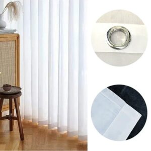 Light Luxury Sheer Curtains For The Living Room And Balconyallow Light To Filter Through