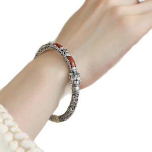 Vintage Ethnic-style Hollow Womens Bracelet