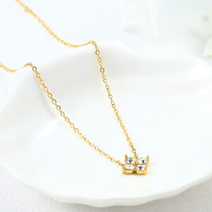 French Babys Breath Bracelet Necklace And Earrings Set