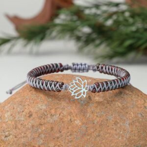 Fashionable Retro Rice Bead Woven Bracelet For Women