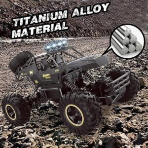 2026 3 Batteries 1-12 Rock Crawler Rechargeable Off Road Truck 4WD , Metal Shell LED Headlights RC Remote Control Off Road Car Truck,Logistics Is Randomly Sent By UPS&USPS&UNI&GOFO