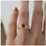 Stylish And Simple Personality Women's Ring