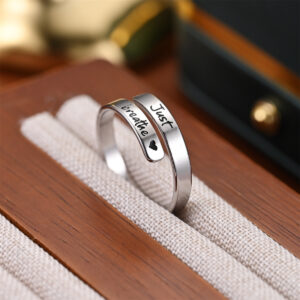 Fashionable Open Heart Ring For Women