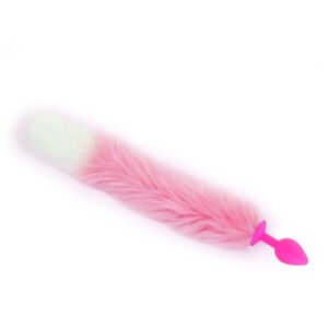 Toys Artificial Silicone Plug Small Size Back Court G-spot Butt Plug Fox Tail Training