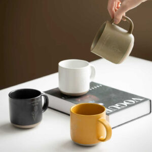 Large-capacity Ceramic Mug Rustic And Minimalist