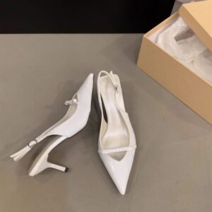 2026 Summer Bow One-Strap Thin Heel Sandals, Sweet Backless Single Shoes, New Arrival