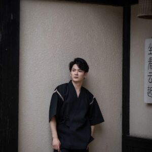 Japanese Jinbei, Cotton Short-Sleeve Set, Traditional Japanese Kimono Homewear Pajamas, Hot Spring & Summer Festival Novelty Outfit