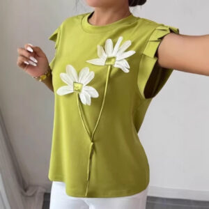 Summer Slimming Figure-flattering Designer Top