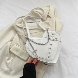 Korean-style Cute Niche Heart-shaped Shoulder Crossbody Bag