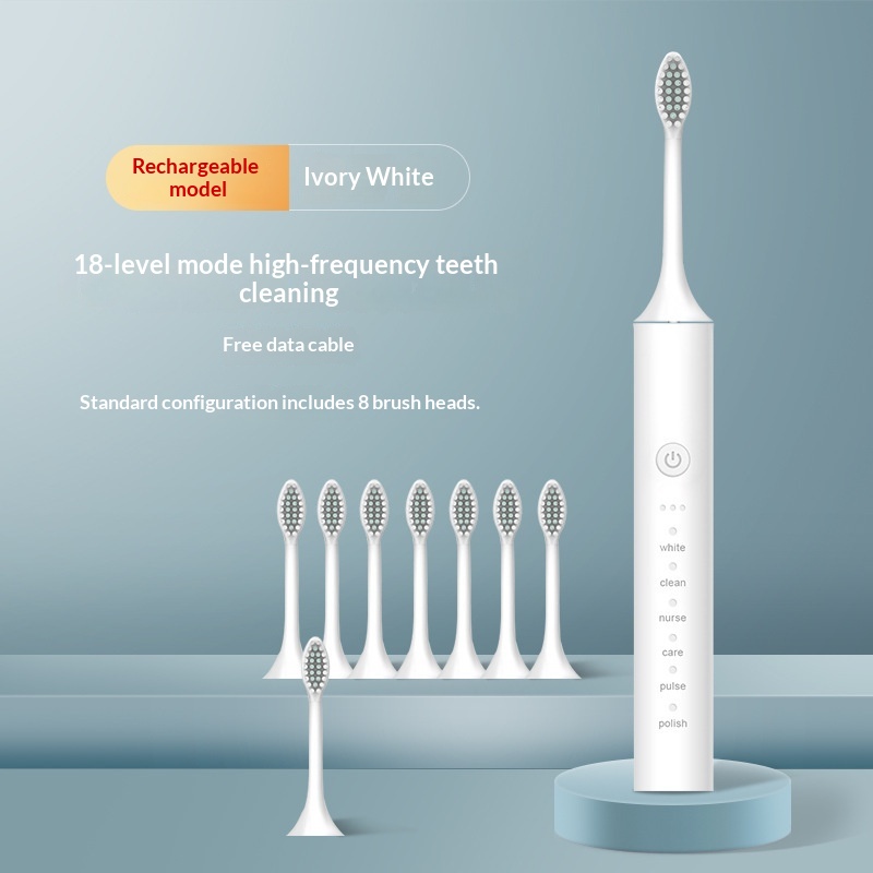 Electric Soft-Bristled Toothbrush For Outdoor Travel And Home Use