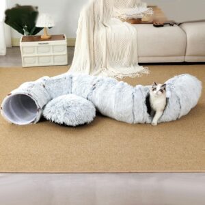 Cat Tunnel Bed Cat Nest Interactive Toy For Small Medium Large Cats Exercise