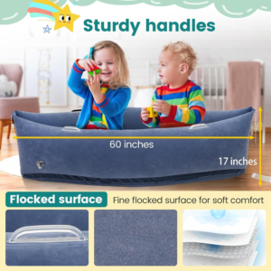 Inflatable Pea Pod Chair For Comfortable Faux Fur Bean Bag Lounger Sensory Pad Inflatable Lounge Chair Ergonomic Bean Bag Sofa For Indoor Outdoor Use Birthday Party Home Decor