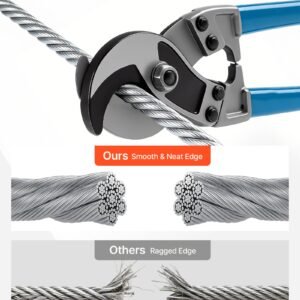 1/4 Inch Wire Rope, 250 Ft Length, Zinc Galvanized Carbon Steel Cable With Gloves, 7000 Lbs Breaking Strength, 7 X 19 Strands Construction, Wire Cable For Deck Railing System, Garden Trellis