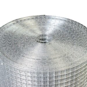Hardware Cloth 23 Gauge, Hot-dip Galvanized After Welding Chicken Wire Fence Roll Garden Plant Welded Metal Wire Fencing Roll, Rabbit Cages Snake Fence
