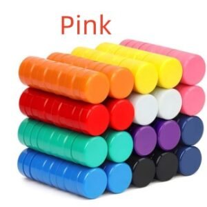 2cm Round Colored Magnetic Pins