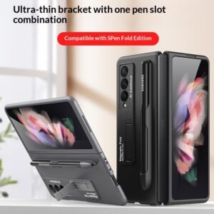 Personalized Matte Double-Flip Folding Screen Ultra-Thin Stand Phone Case