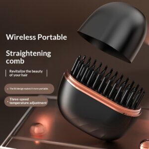 New Mini Charging Hair Straightener Comb